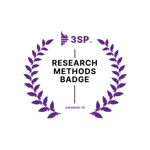 Research Methods badge